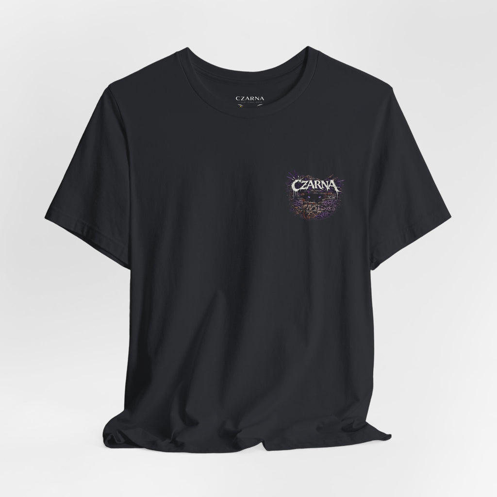 Czarna Graffiti Panther Tee