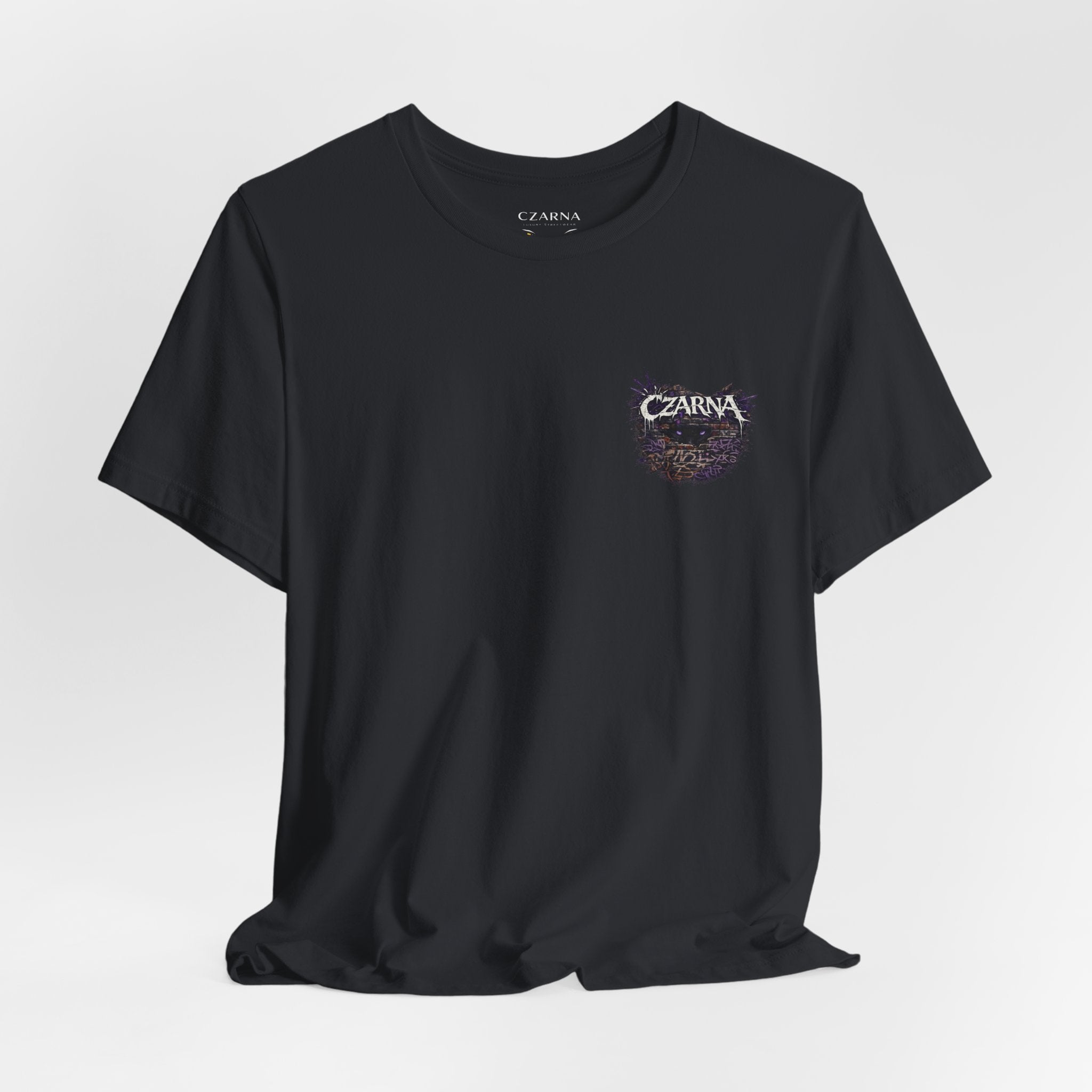 Czarna Graffiti Panther Tee