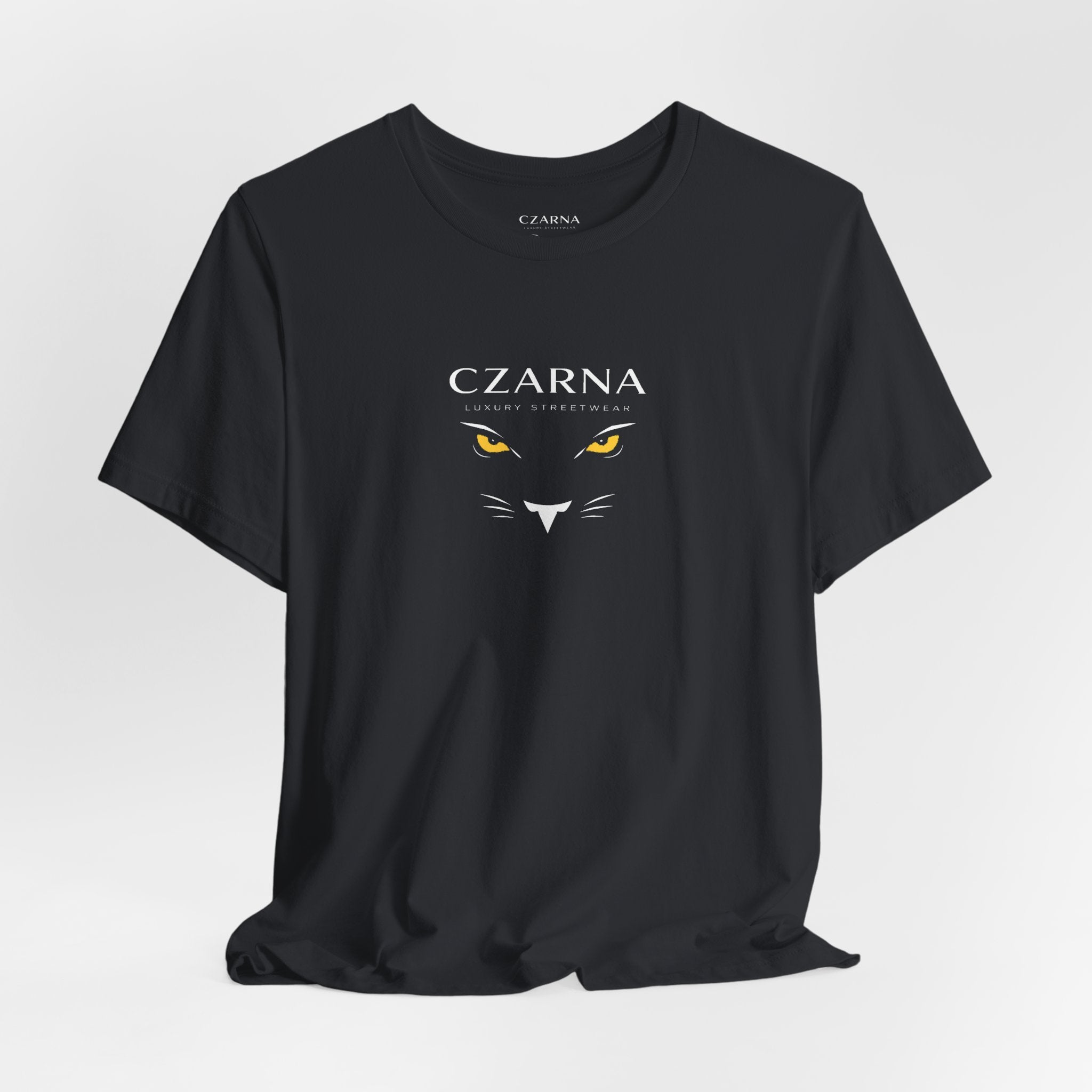 Czarna Night Panther Front Logo Tee