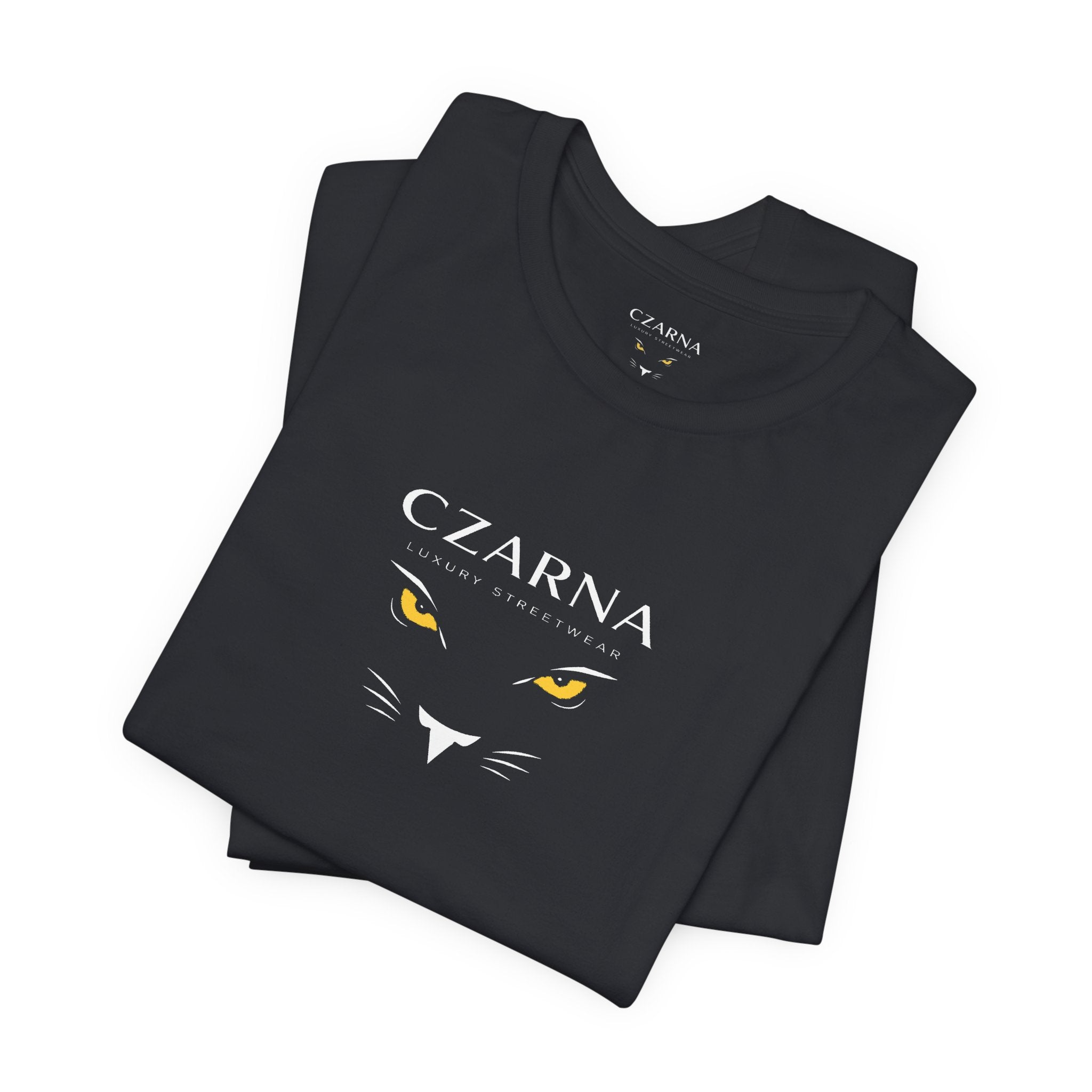 Czarna Night Panther Front Logo Tee