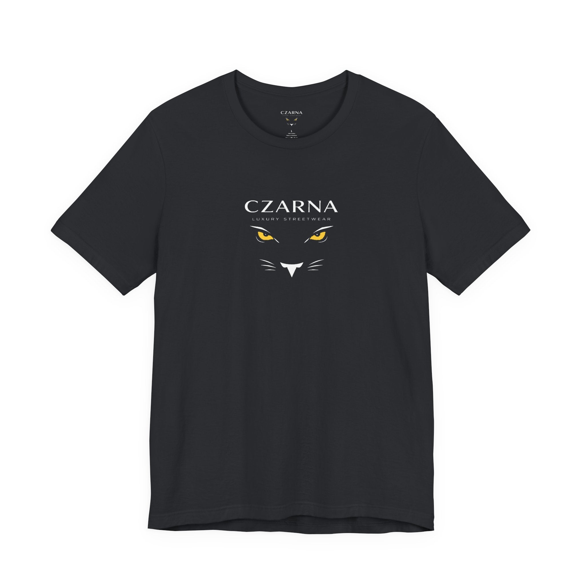 Czarna Night Panther Front Logo Tee
