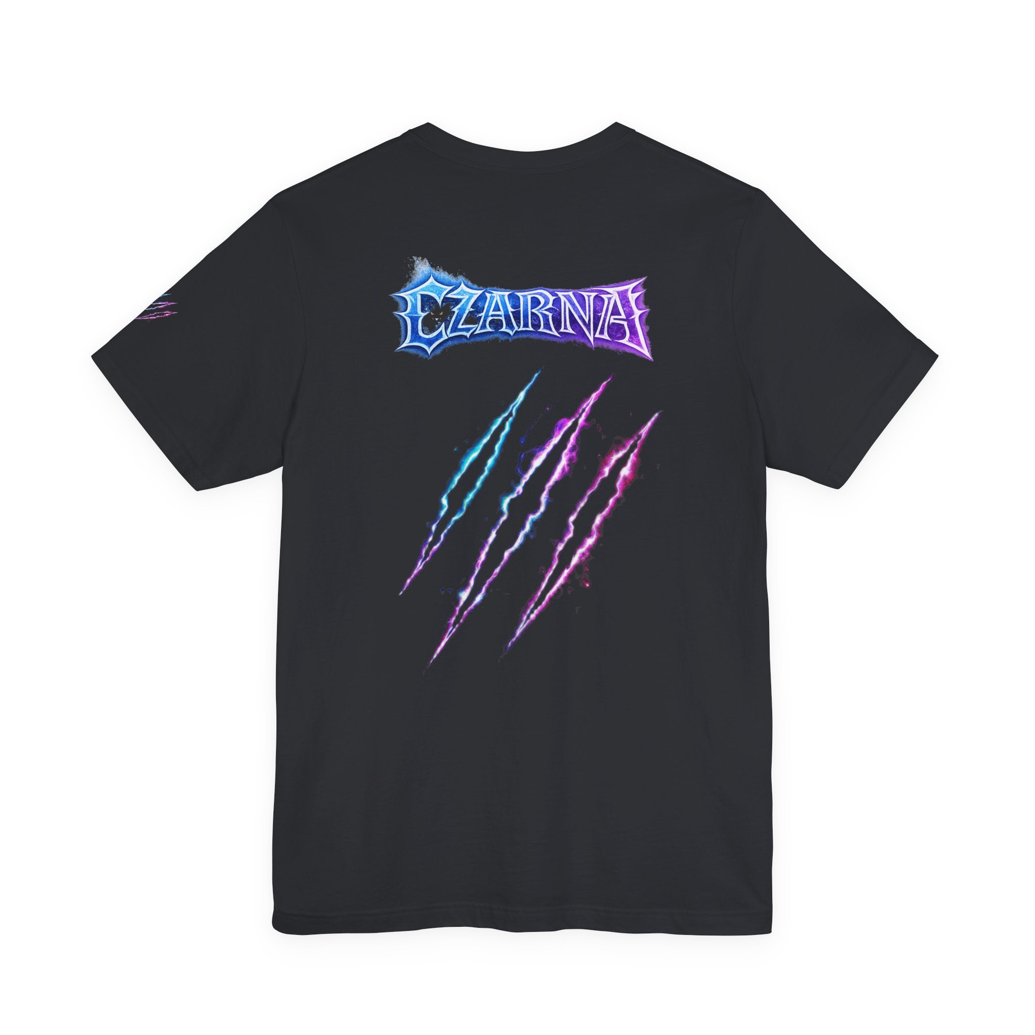 Czarna Neon Panther Slash Tee