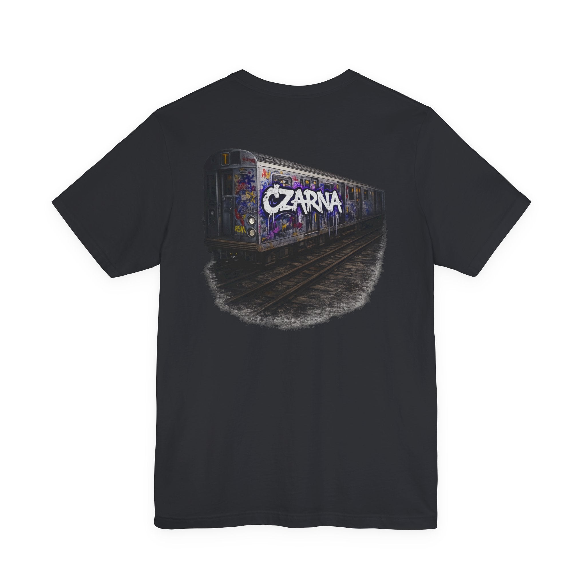 Czarna Subway Graffiti Tee