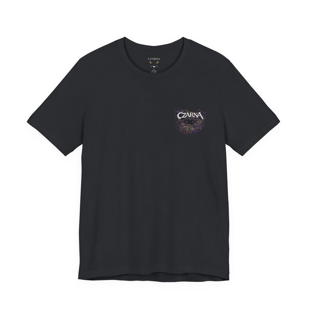 Czarna Graffiti Panther Tee